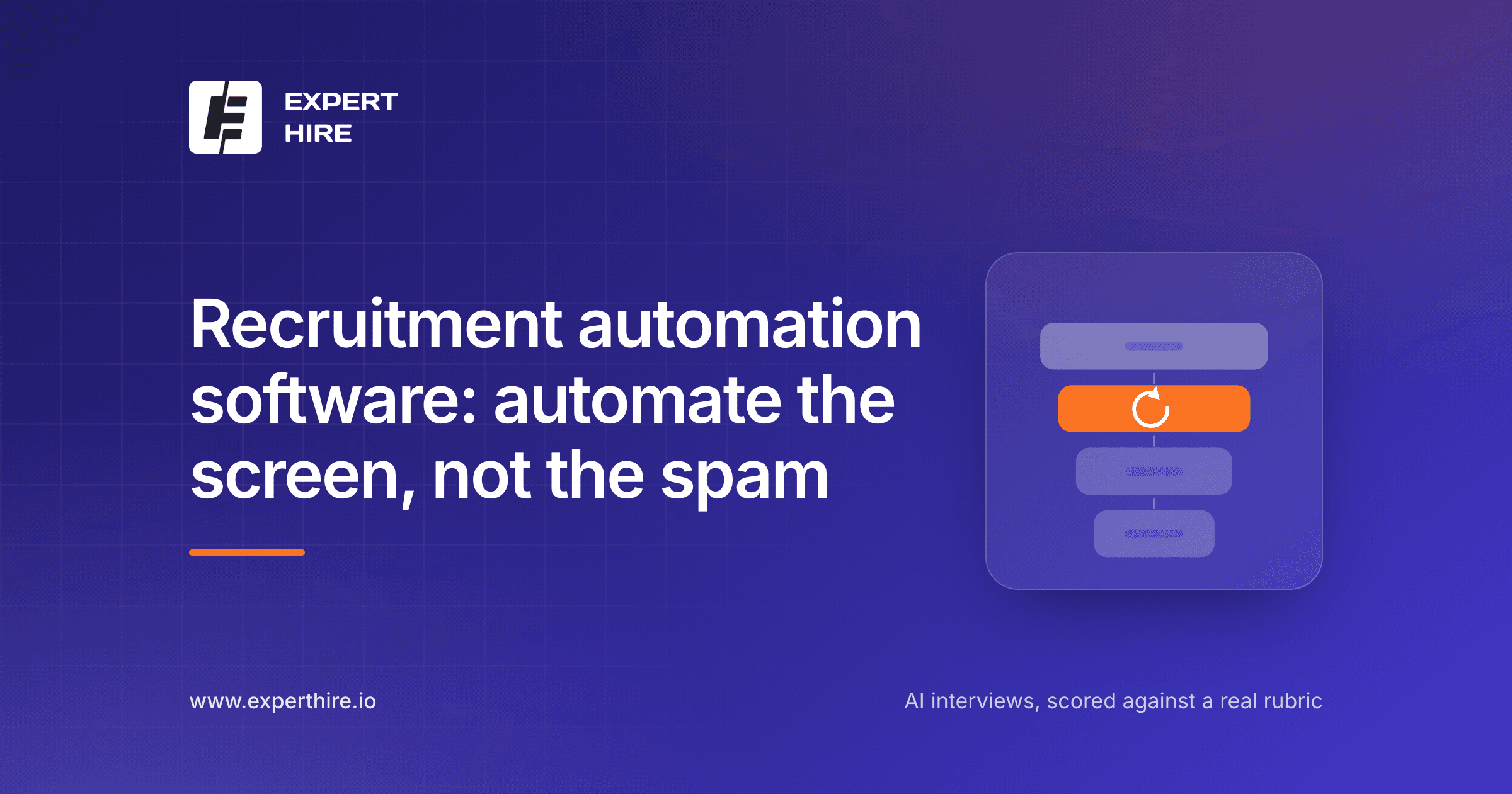 Recruitment automation software: automate the screen, not the spam